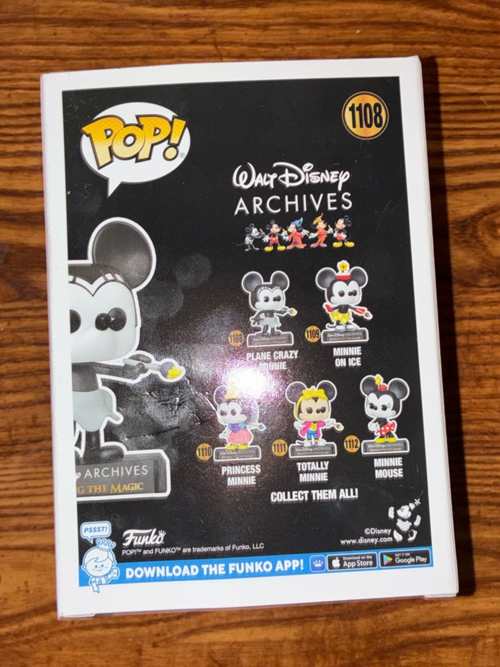 Pop Funko Walt Disney Archives “ Plane Crazy Minnie” Minnie Mouse - Picture 3 of 5